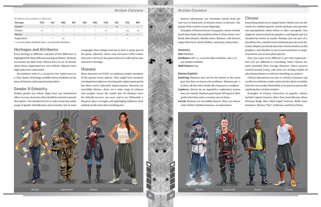 N.O.W. The Modern Action Roleplaying Game v1.3
