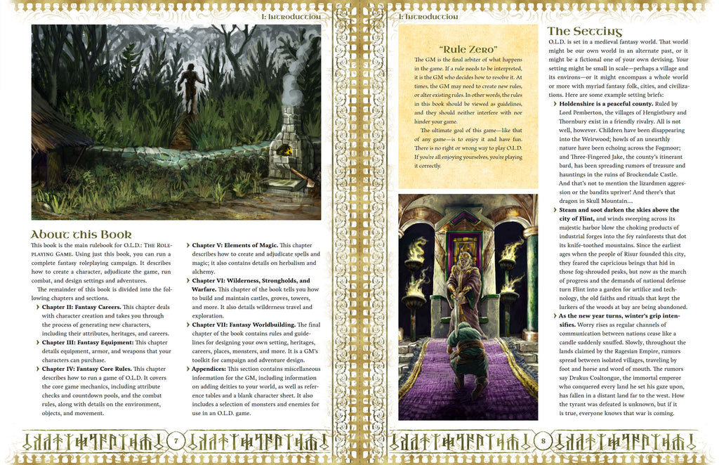 WOIN OLD: Fantasy Heroic V1.3 - RPG Book