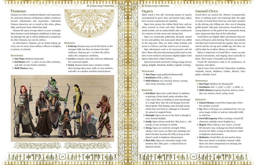 WOIN OLD: Fantasy Heroic V1.3 - RPG Book
