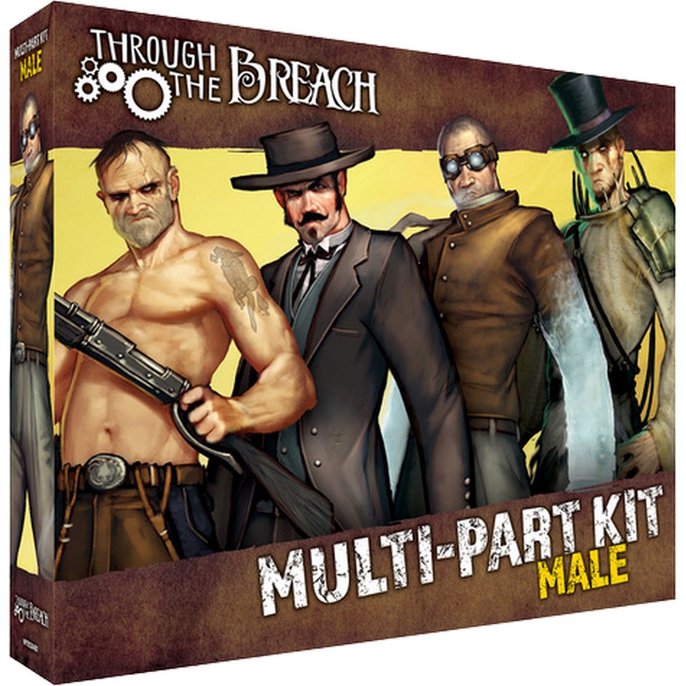 Wyrd Games: Through the Breach: Male Multi-part Kit - Miniature Figure