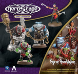 Heroscape - Crimson Widow and Dreadnoughts of Caraway Cavern Army Expansion