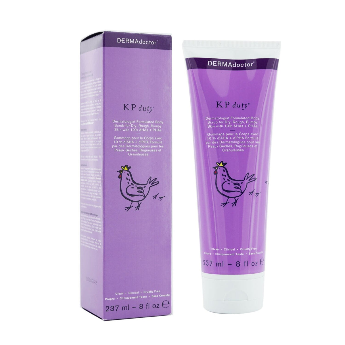 DERMAdoctor - KP Duty Dermatologist Formulated Body Scrub  - 237ml/8oz