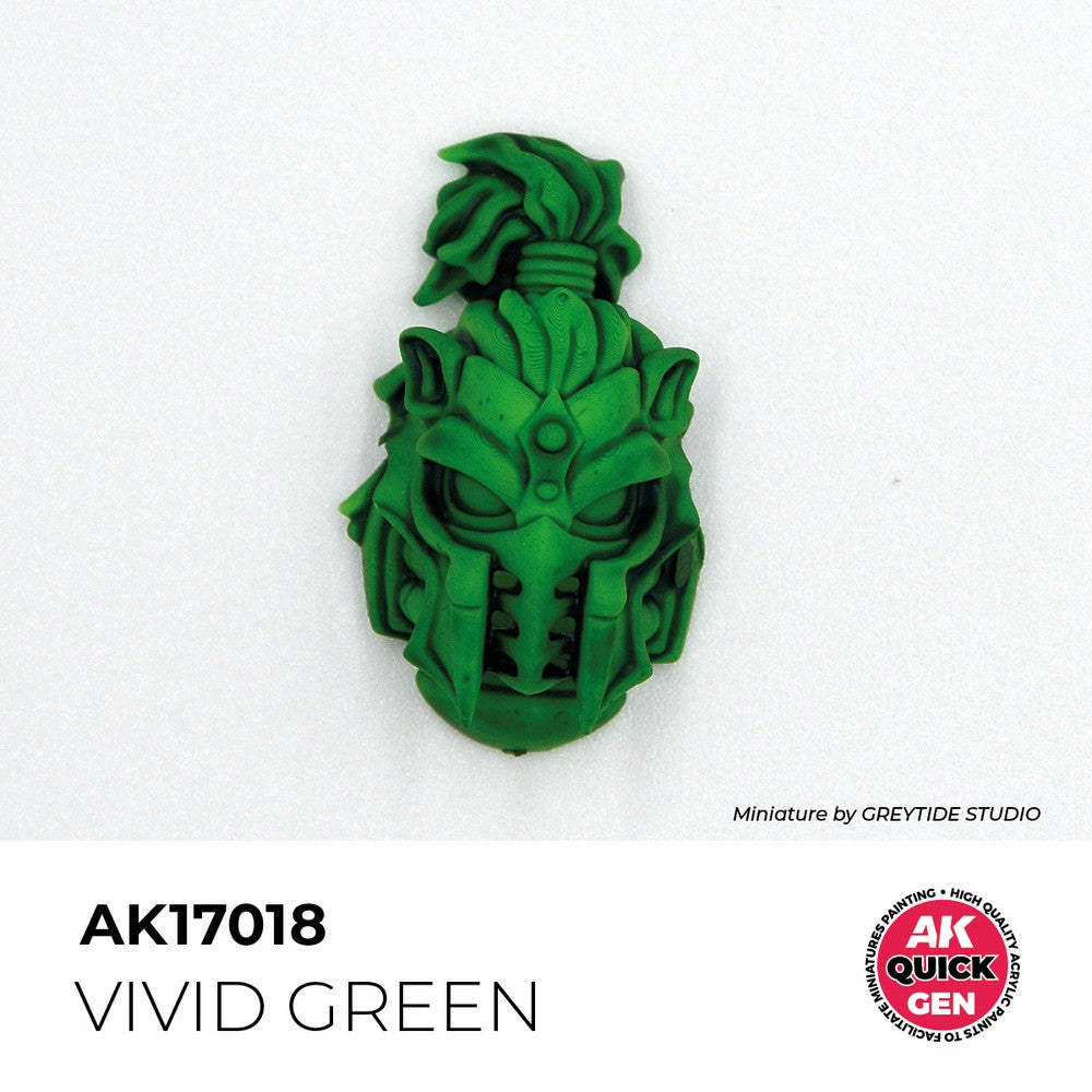 AK Interactive - Quick Gen - Vivid Green 18 ml
