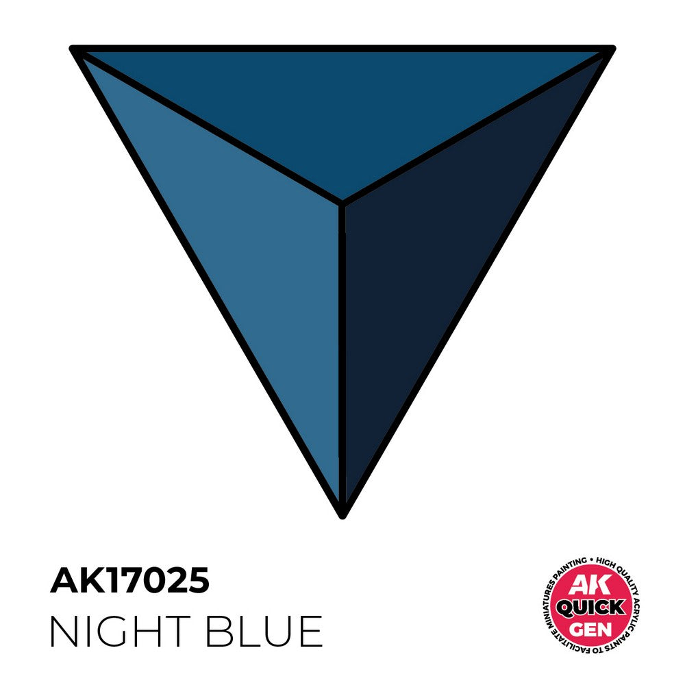 AK Interactive - Quick Gen - Night Blue 18 ml