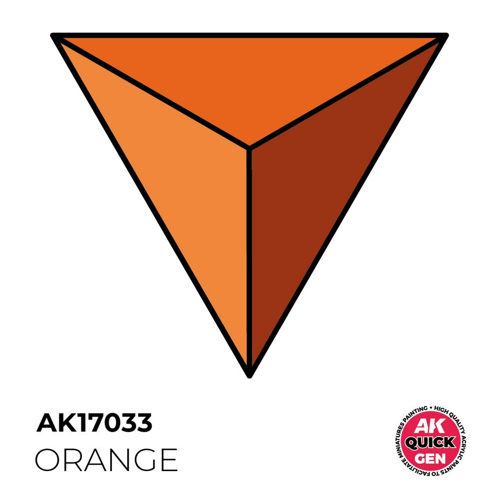 AK Interactive - Quick Gen - Orange 18 ml