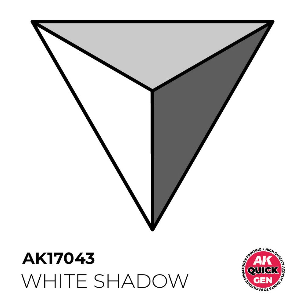 AK Interactive - Quick Gen - White Shadow 18 ml