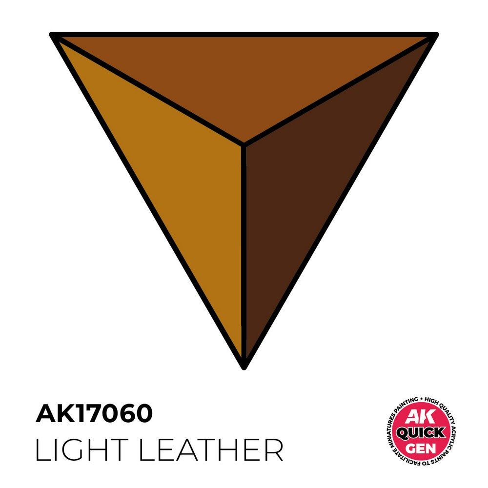AK Interactive - Quick Gen - Light Leather 18 ml