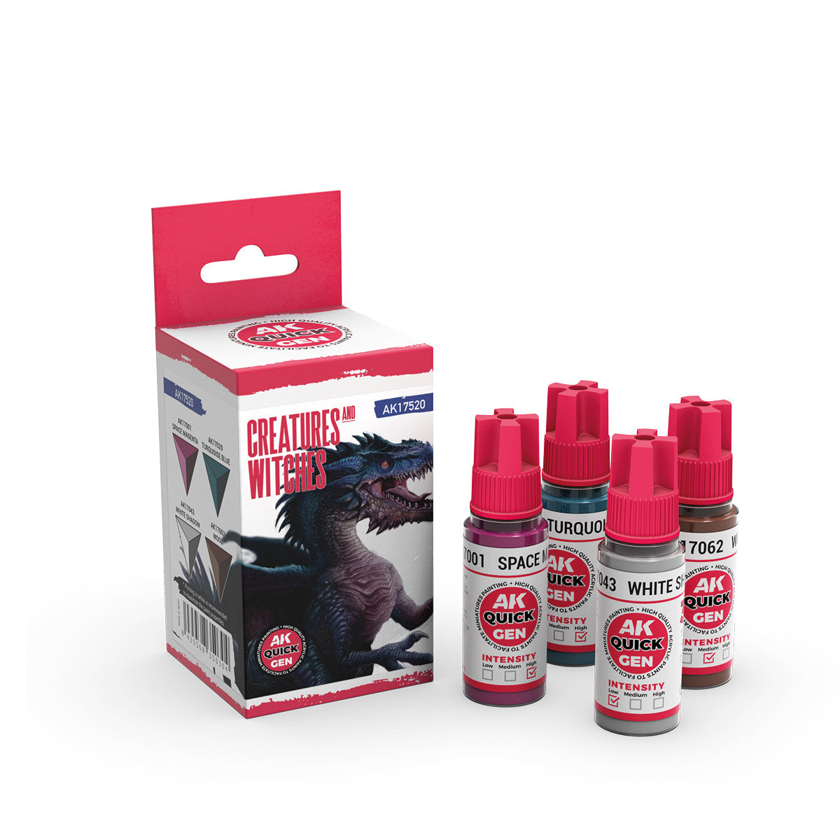 AK Interactive - Quick Gen - Creatures And Witches Set
