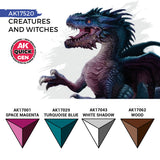 AK Interactive - Quick Gen - Creatures And Witches Set