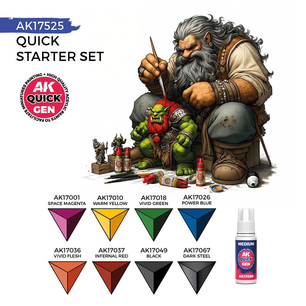 AK Interactive - Quick Gen - Quick Starter Set