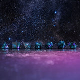 Q Workshop - Full Art - Stardust - Dice Set 7