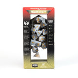 Sirius Dice - D&D Adventure Dice - Paladin - White