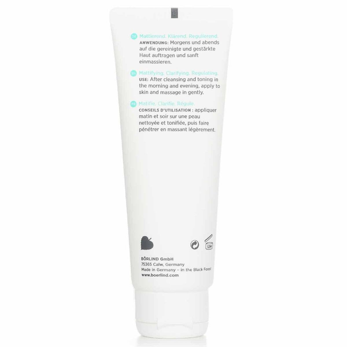 Annemarie Borlind - Purifying Care System Cleansing Regulating Face Care - For O