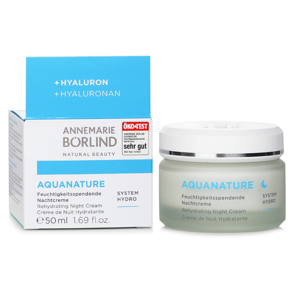 Annemarie Borlind - Aquanature System Hydro Rehydrating Night Cream - For Dehydr