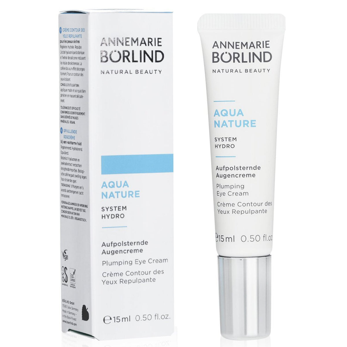 Annemarie Borlind - Aquanature System Hydro Plumping Eye Cream - For Dehydrated