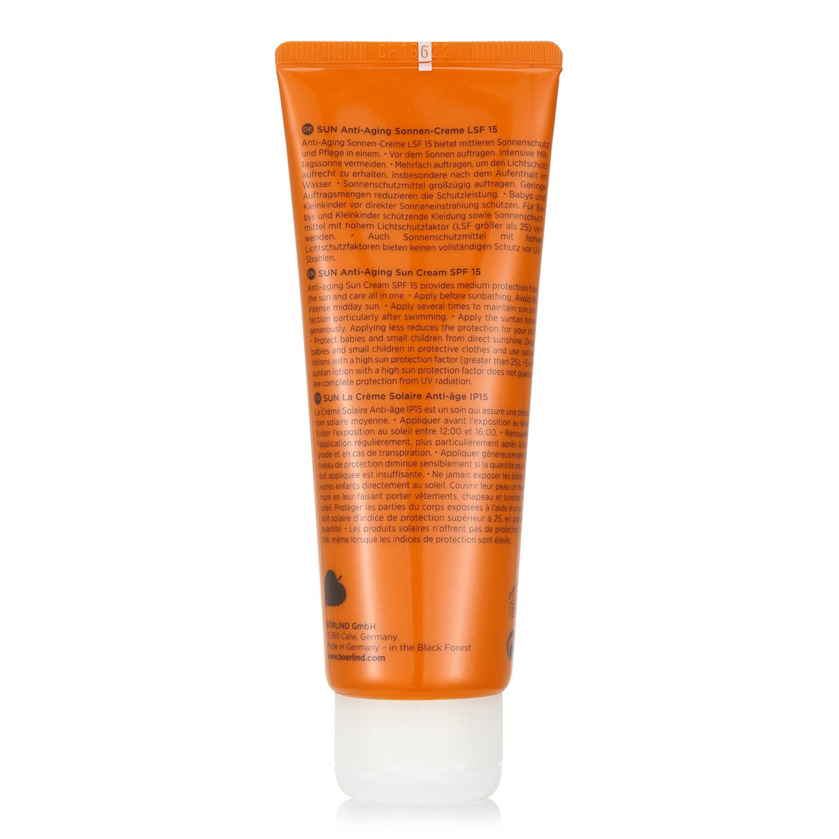 Annemarie Borlind - Sun Anti Aging Sun Cream SPF 15  - 75ml/2.53oz