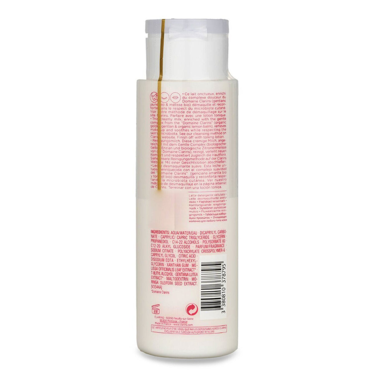 Clarins - Velvet Cleansing Milk with Alpine Golden Gentian & Lemon Balm Extracts