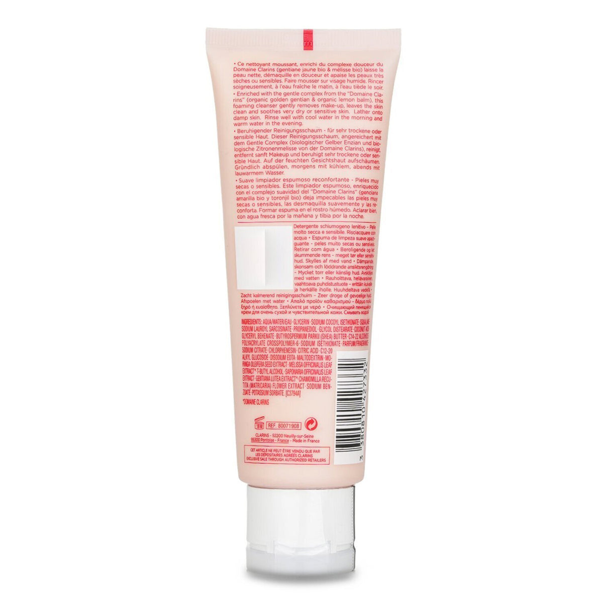 Clarins - Soothing Gentle Foaming Cleanser with Alpine Herbs & Shea Butter Extra