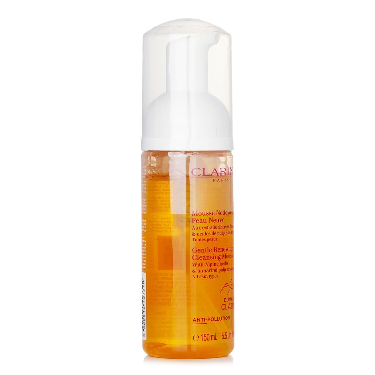 Clarins - Gentle Renewing Cleansing Mousse with Alpine Herbs & Tamarind Pulp Ext