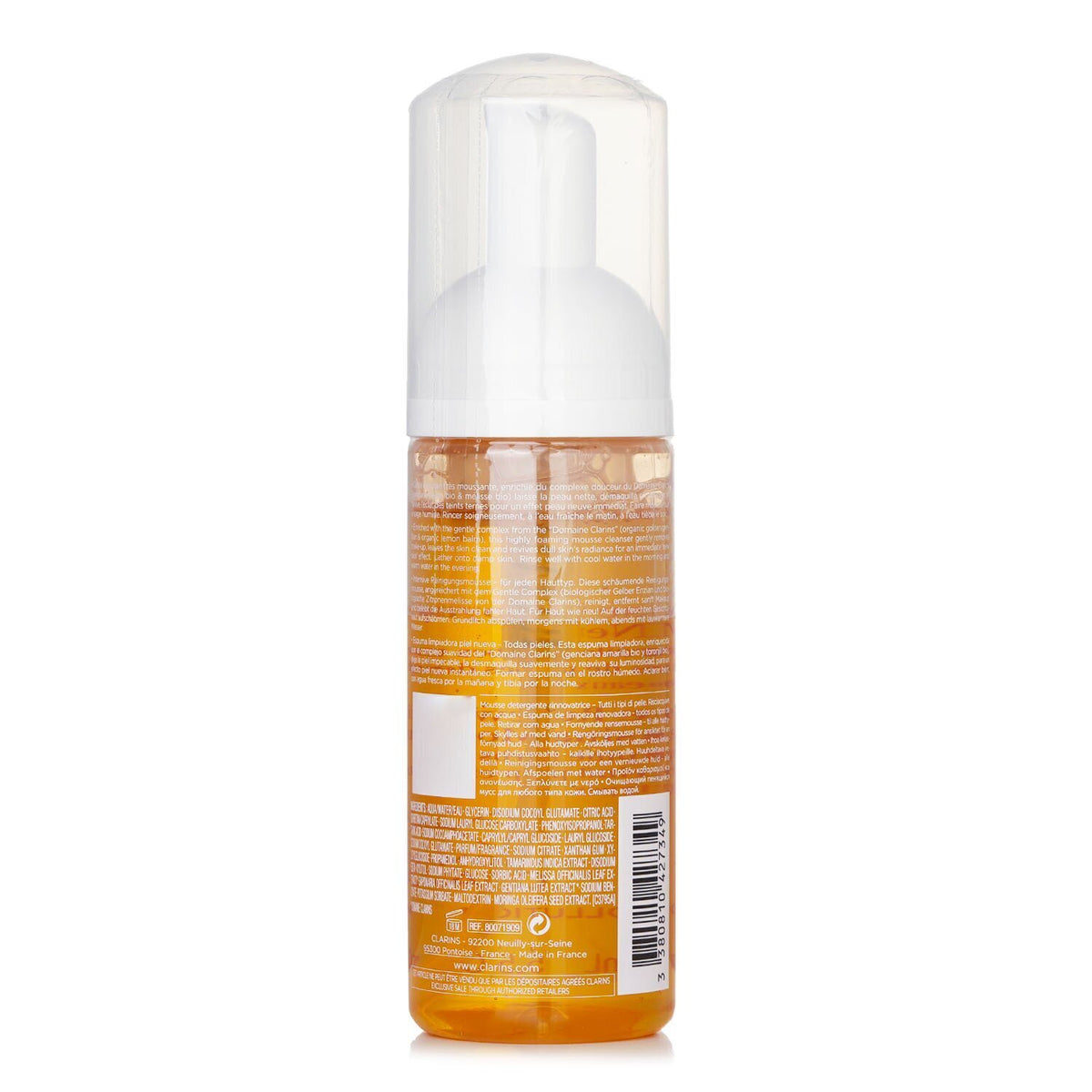 Clarins - Gentle Renewing Cleansing Mousse with Alpine Herbs & Tamarind Pulp Ext