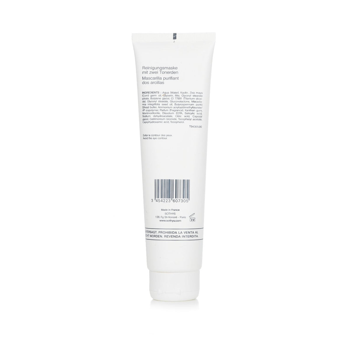 Sothys - Purifying Two-Clay Mask (Salon Size)  - 150ml/5.07oz