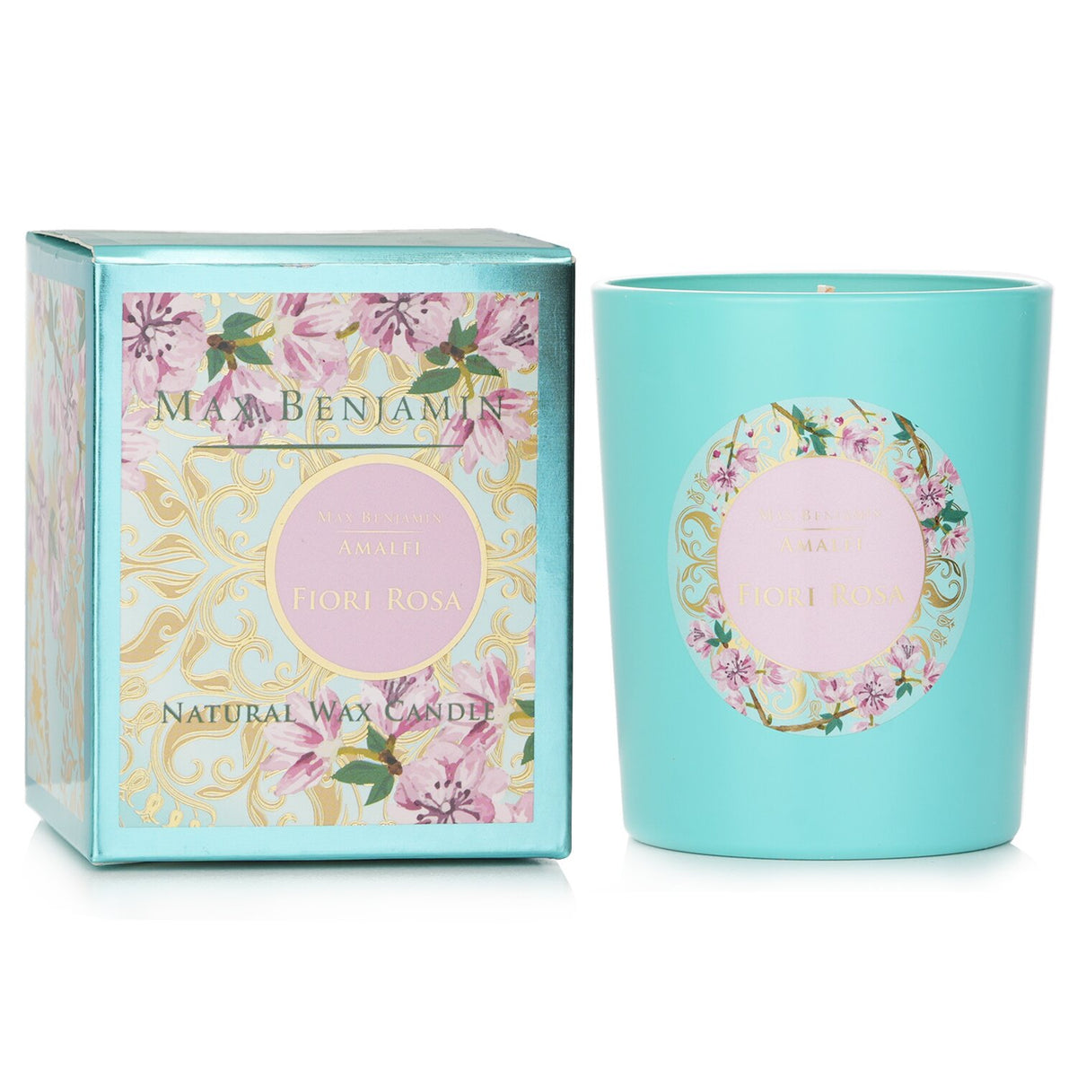 Max Benjamin - Amalfi Candle - Fiori Rosa  - 190g/6.5oz