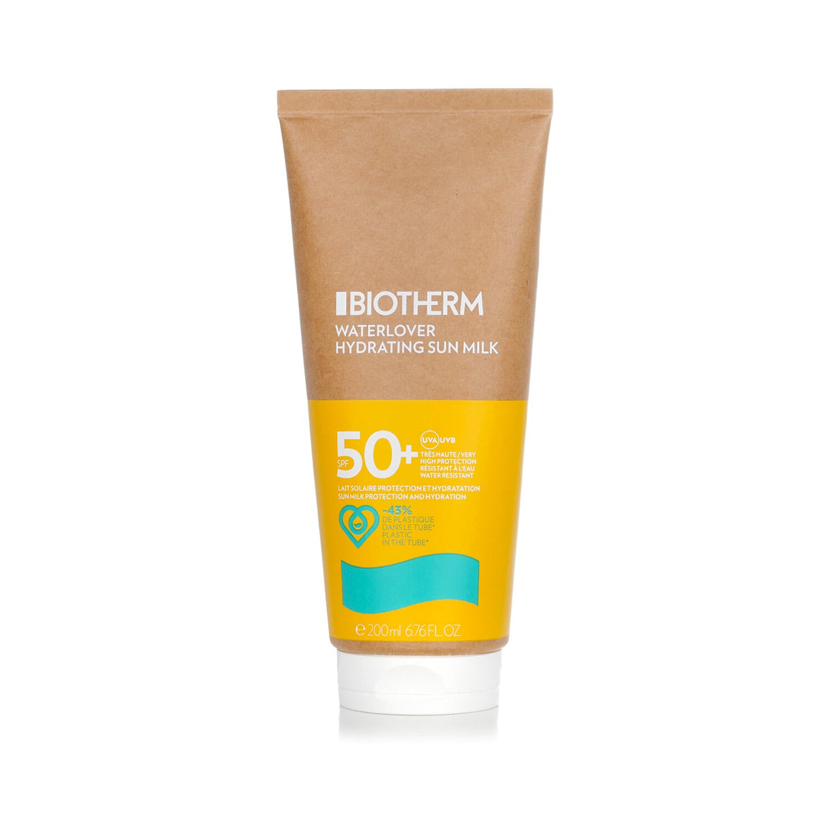 Biotherm - Waterlover Hydrating Sun Milk SPF 50  - 200ml/6.76oz
