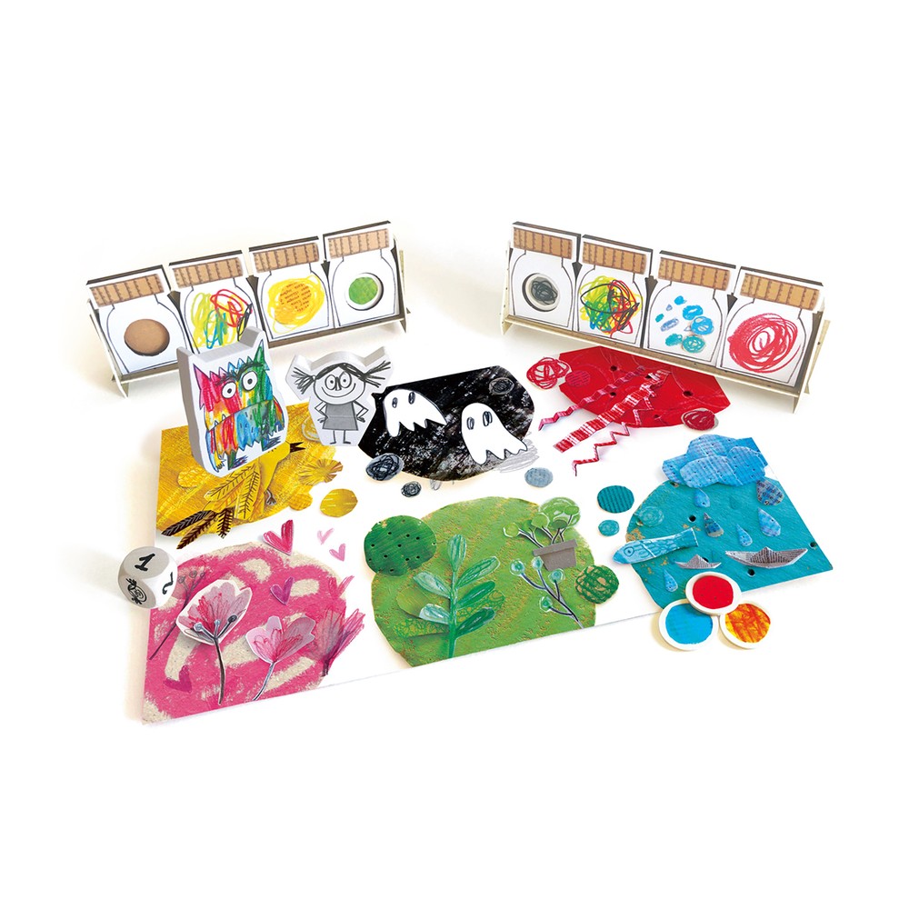 The Color Monster Travel - Board Game