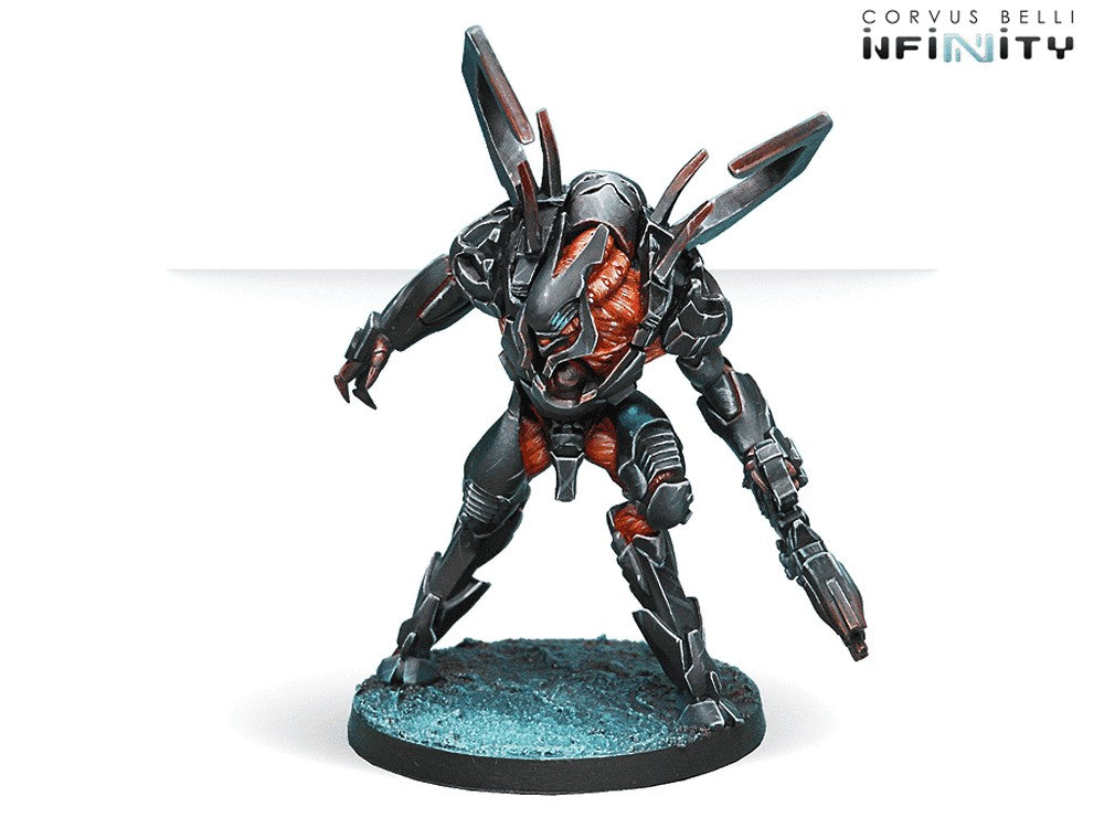 Infinity: Combined Army - Xeodron Batroids - Miniature Figure
