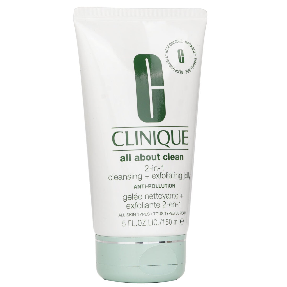 Clinique - All About Clean 2-In-1 Cleansing + Exfoliating Jelly  - 150ml/5oz