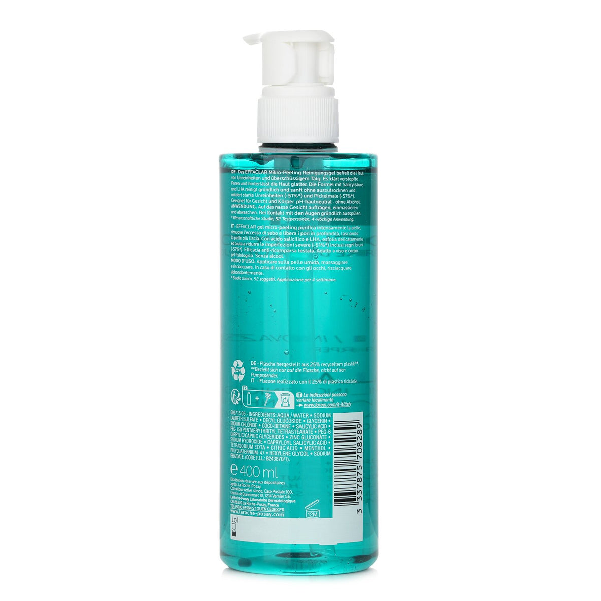 La Roche Posay - Effaclar Micro-Peeling Purifying Gel - For Acne-Prone Skin  - 4