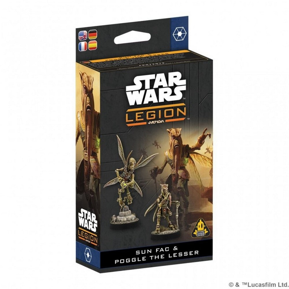 Star Wars: Legion  - Sun Fac and Poggle the Lesser