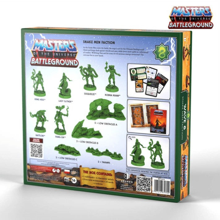 Masters of the Universe: Battleground - Wave 8: Snake Men Faction  (EN)