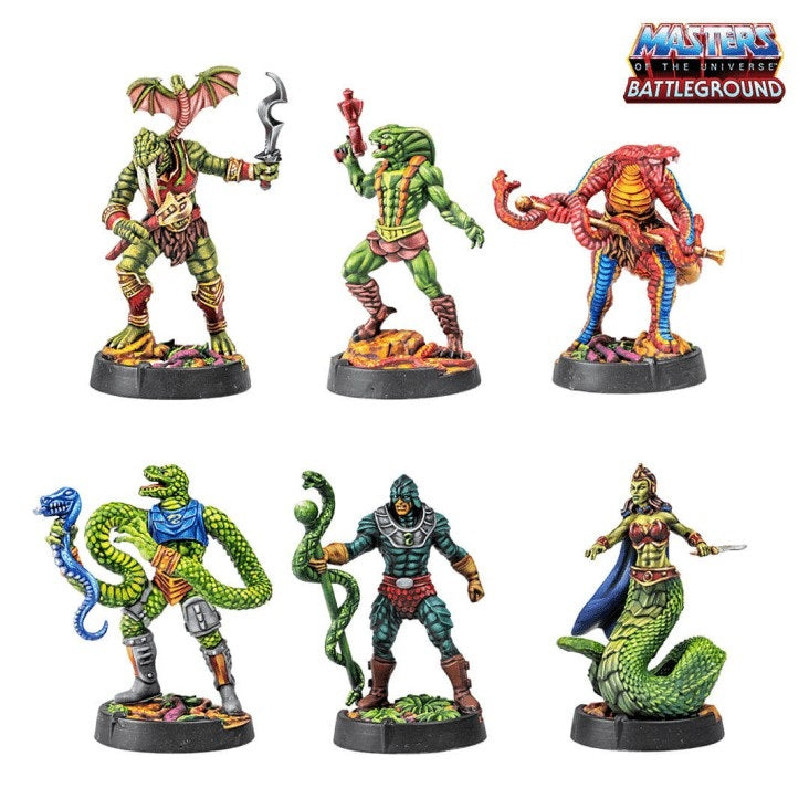 Masters of the Universe: Battleground - Wave 8: Snake Men Faction  (EN)