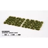 Gamers Grass - Grass Tufts - 6mm - Strong Green - Wild - Miniature Terrain