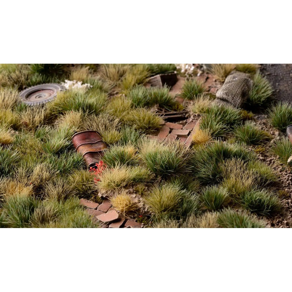 Gamers Grass - Grass Tufts - 6mm - Strong Green - Wild - Miniature Terrain