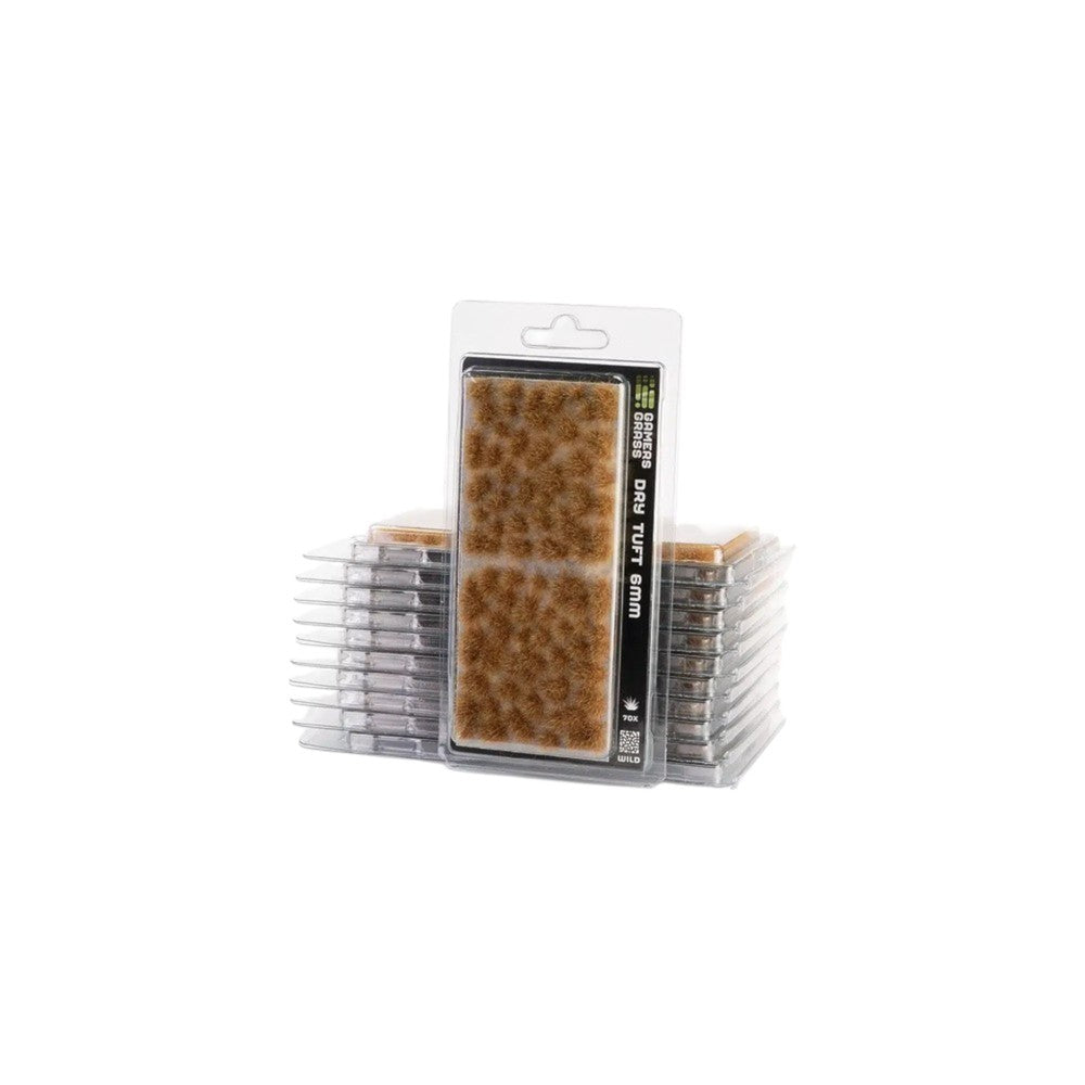 Gamers Grass - Grass Tufts - 6mm - Dry Tuft - Wild - Miniature Terrain
