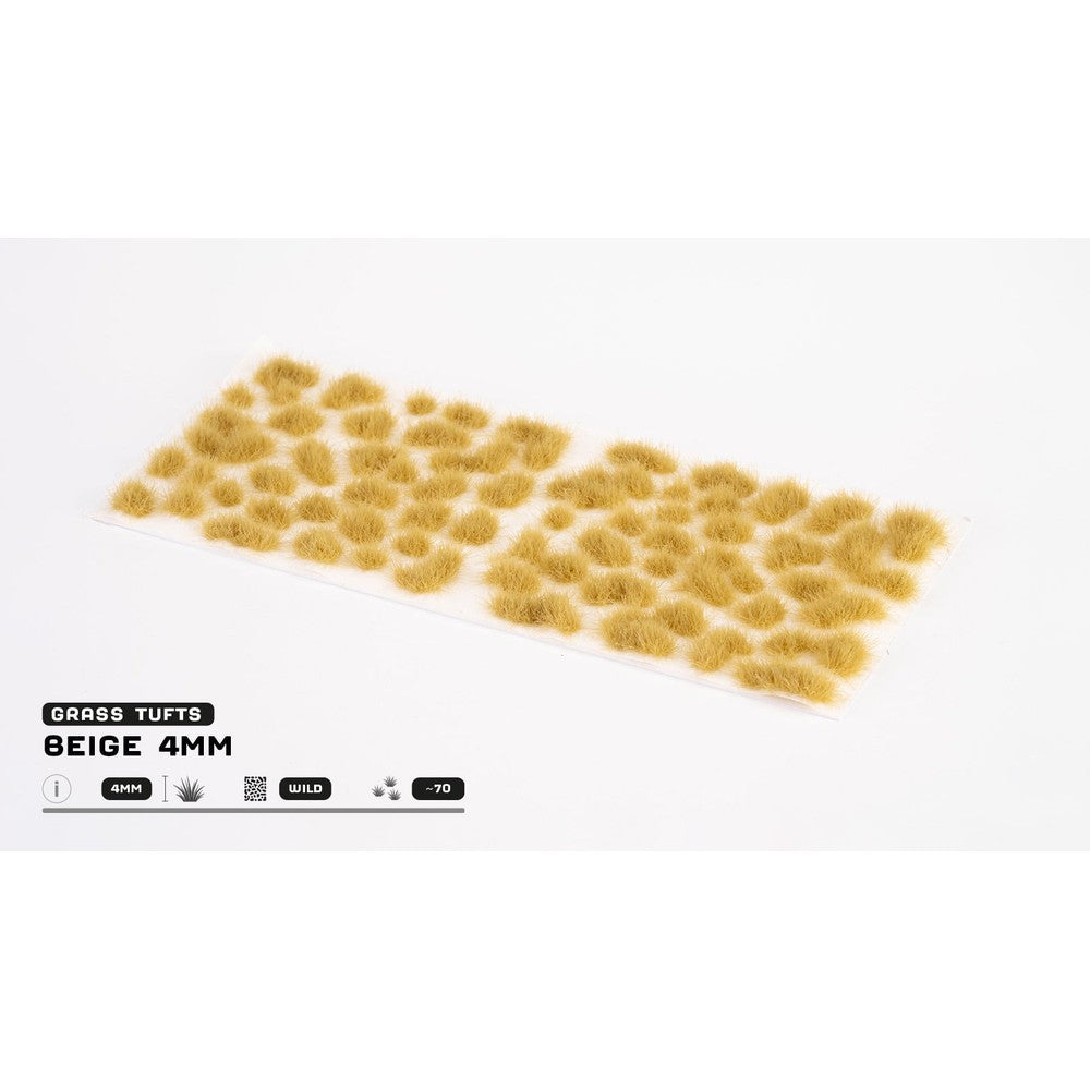 Gamers Grass - Grass Tufts - 4mm - Beige - Wild