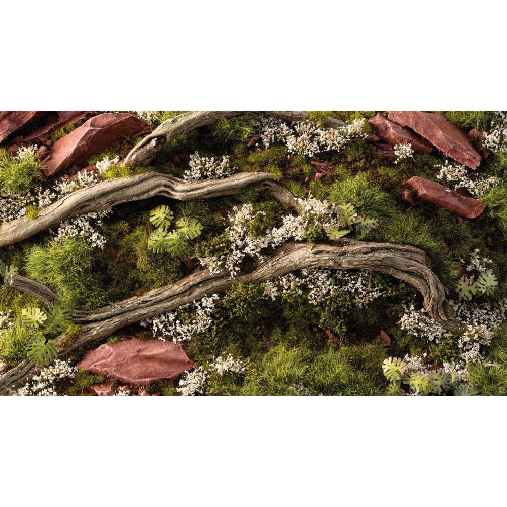 Gamers Grass - Grass Tufts - Flowers - White Rose - Hobby Tool