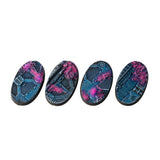 Gamers Grass - Battle Ready Bases - Alien Infestation - Oval 60mm (x4)