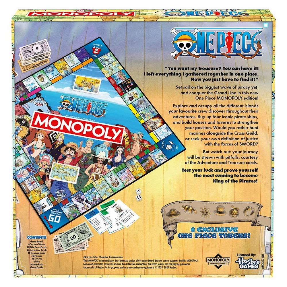 Monopoly: One Piece (Refresh) Monopoly - Board Game
