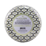 Voluspa - 3 Wick Decorative Tin Candle - Gardenia Colonia  - 340g/12oz