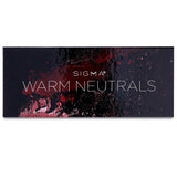 Sigma Beauty - Warm Neutrals Eyeshadow Palette (14x Eyeshadow + 1x Dual Ended Br