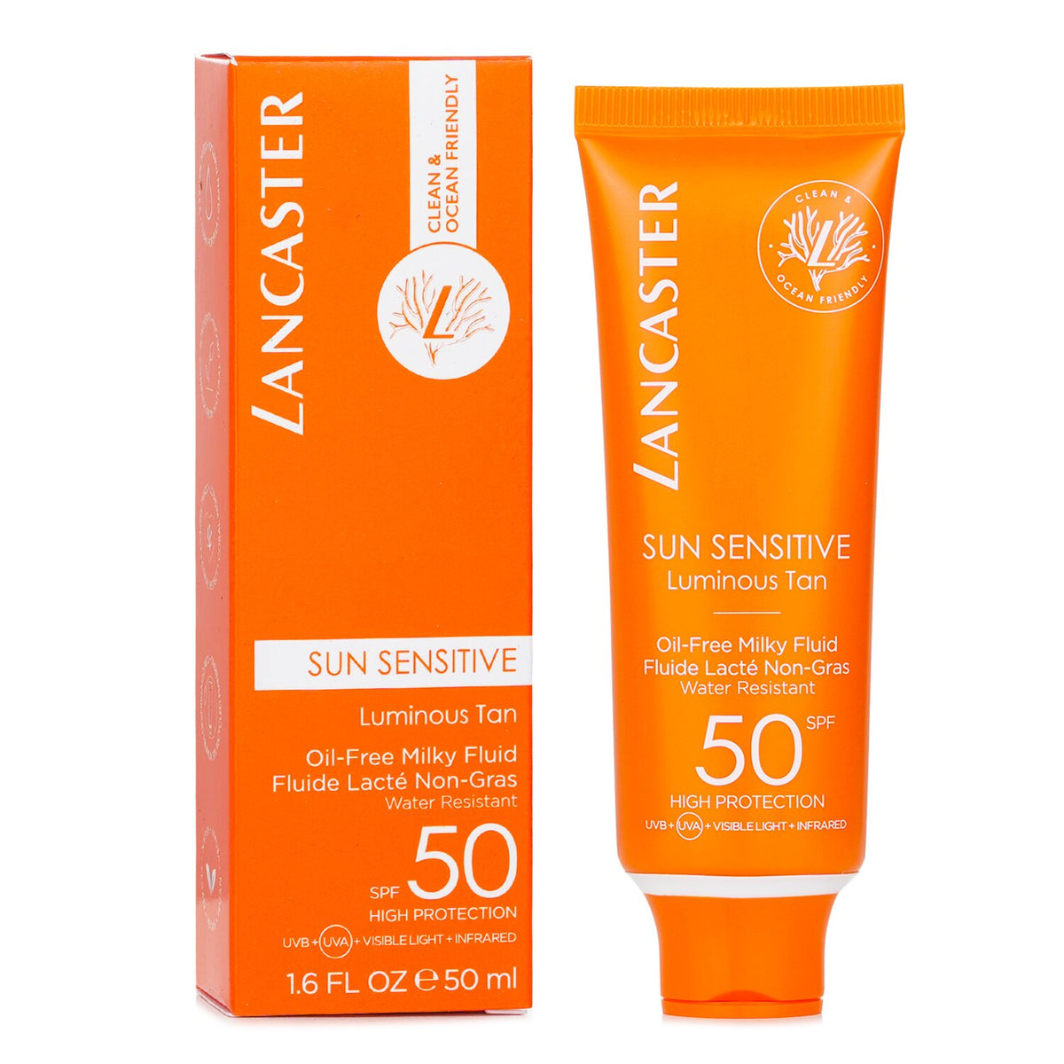 Lancaster - Sun Sensitive Luminous Tan - Oil-Free Milky Fluid SPF50  - 50ml/1.6o