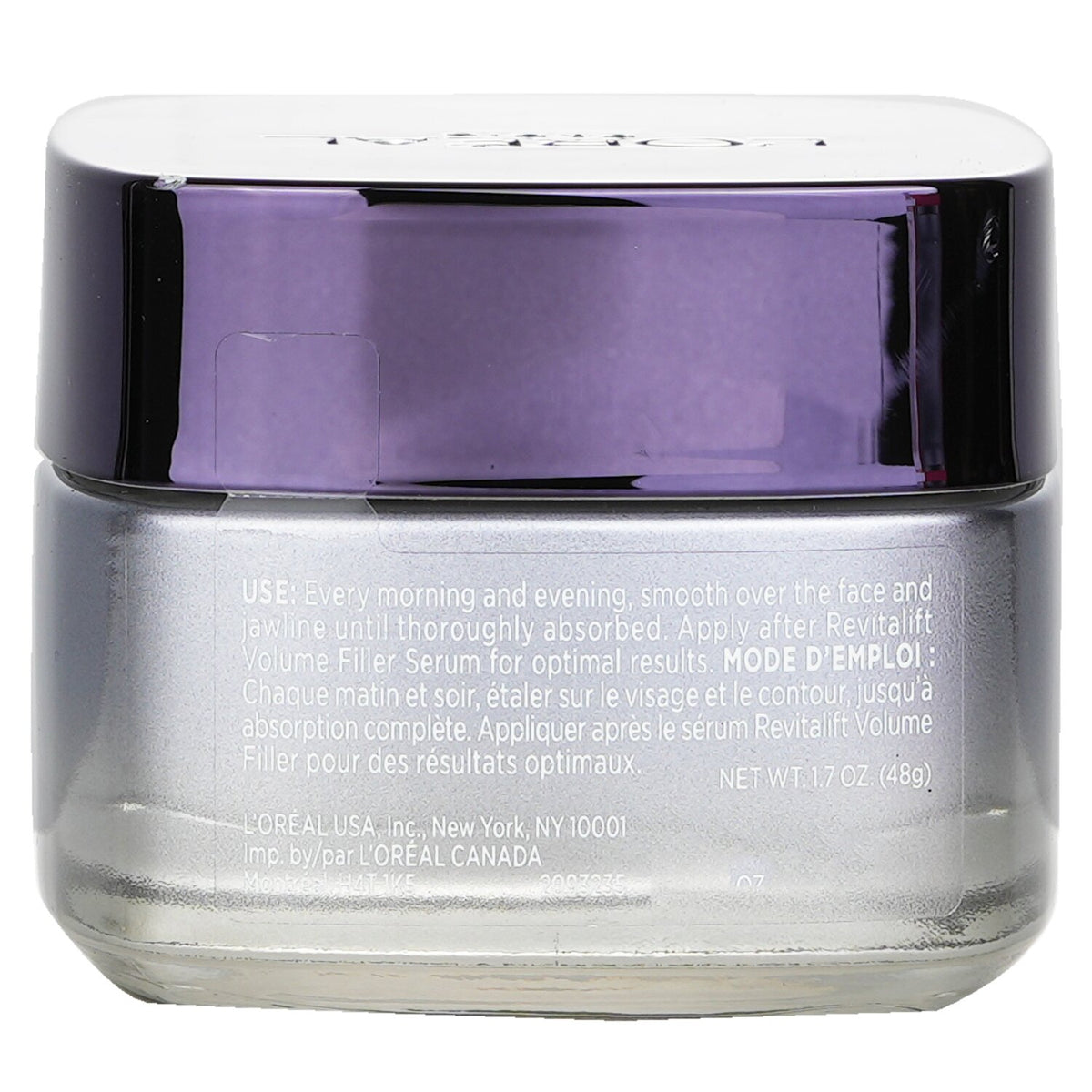 L'Oreal - Revitalift Volume Filler Revolumizing Day Cream Moisturizer  - 48g/1.7