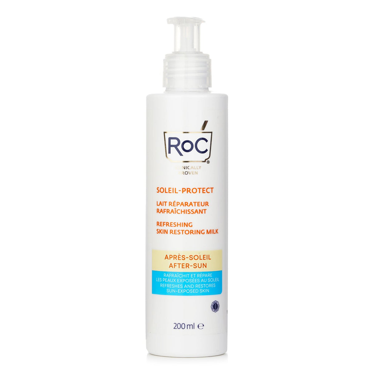 ROC - Soleil-Protect Refreshing Skin Restoring Milk (After-Sun)  - 200ml/6.7oz