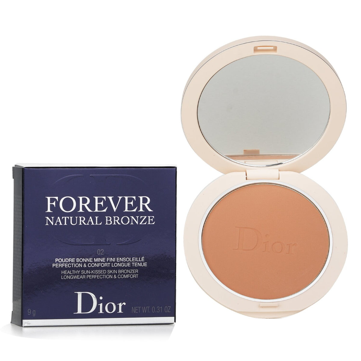 Christian Dior - Dior Forever Natural Bronze Powder Bronzer - # 02 Light Bronze
