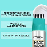 L'oreal Paris Magic Retouch Permanent Hair Colour 4 Dark Brown