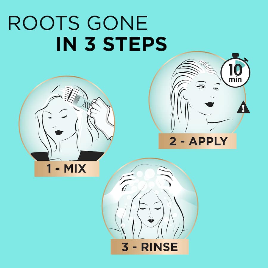 L'oreal Paris Magic Retouch Permanent Hair Colour 4 Dark Brown