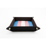 Fanroll: Pride Fold Up Velvet Dice Tray: Transgender